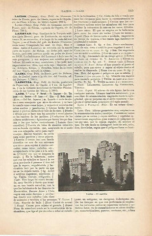 LAMINA ESPASA 9082: Castillo de Lazisse Italia
