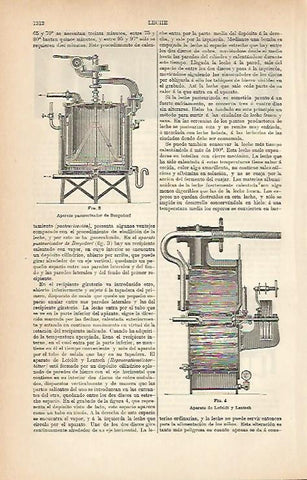 LAMINA ESPASA 9098: Aparato pasteurizador de Bergedorf