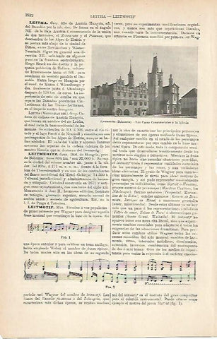 LAMINA ESPASA 9134: Ayuntamiento de Leitmeritz Hungria