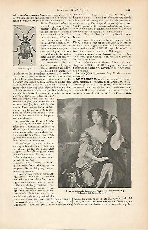 LAMINA ESPASA 9139: Luisa de Keronal por Lely