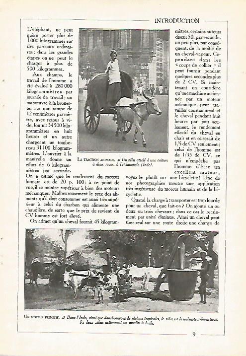 LAMINA 3670: TRACCION ANIMAL. MOTOR PRIMITIVO