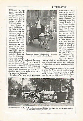 LAMINA 3670: TRACCION ANIMAL. MOTOR PRIMITIVO