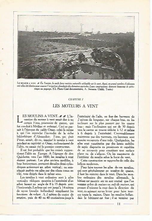 LAMINA 3671: MOLINOS DE VIENTO EN TUNEZ