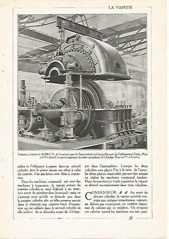 LAMINA 3679: TURBINA A VAPOR DE 50.000 CV
