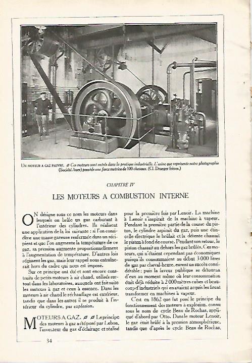 LAMINA 3682: MOTOR DE GAS EN LA SOCIETE AUER