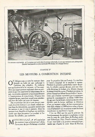 LAMINA 3682: MOTOR DE GAS EN LA SOCIETE AUER