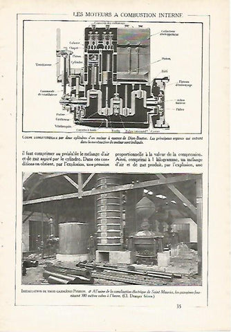 LAMINA 3683: MOTOR DION-BOUTON