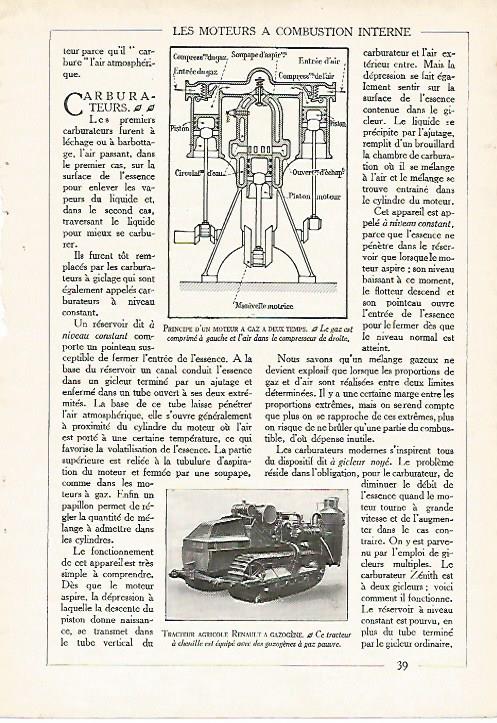 LAMINA 3685: TRACTOR AGRICOLA RENAULT