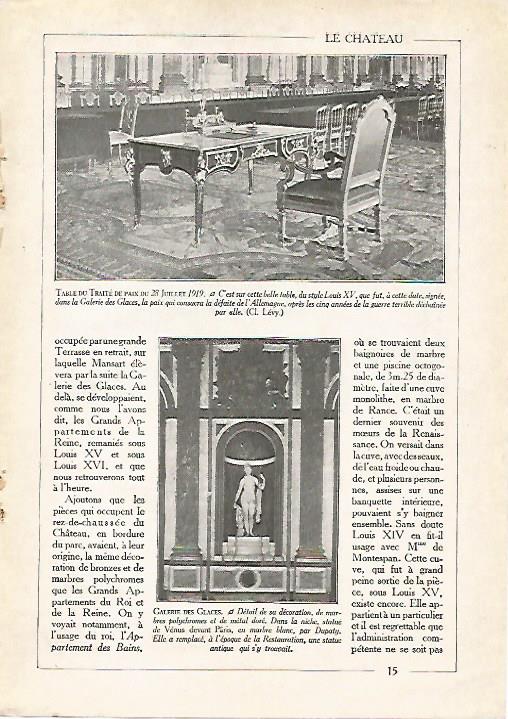 LAMINA 3705: VERSALLES. ESCRITORIO DEL TRATADO DE PAZ DE 1919