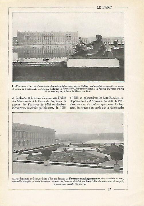 LAMINA 3716: VERSALLES. JARDINES