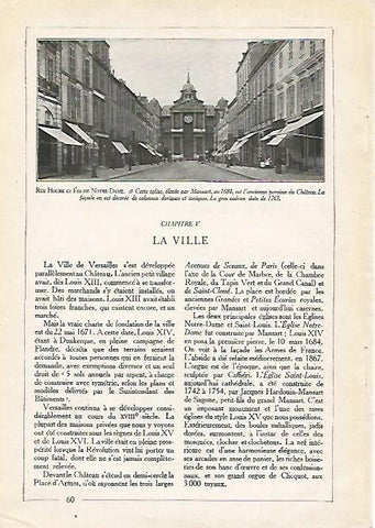 LAMINA 3727: PARIS. RUE HOCHE Y NOTRE DAME