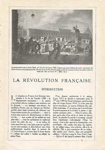 LAMINA 3732: REVUELTA EN EL PONT NEUF
