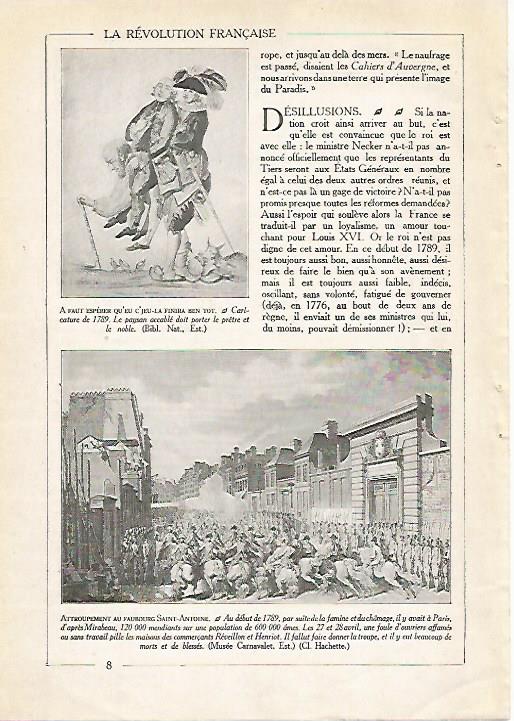 LAMINA 3733: ATROPELLO EN FAUBOURG SAINT ANTOINE