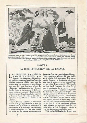 LAMINA 3739: CONSULTA MAGICA SOBRE LA REVOLUCION DE 1789