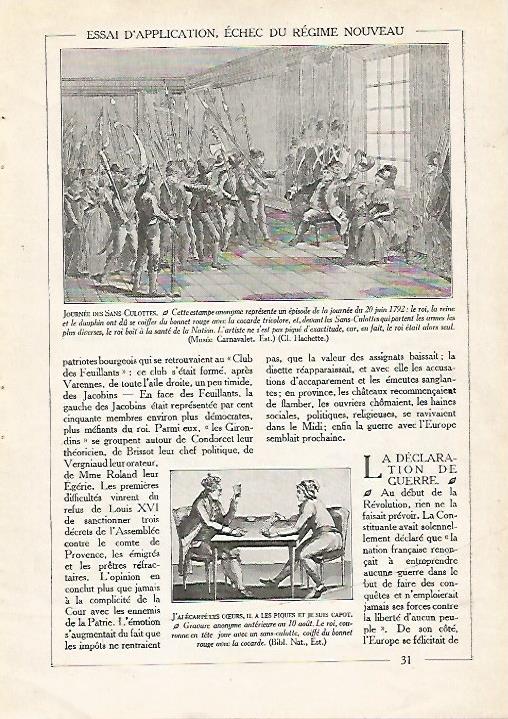 LAMINA 3745: JORNADA DE SANS CULOTTES