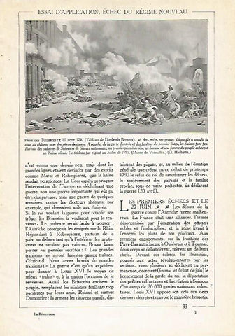 LAMINA 3746: TOMA DE LA TULERIAS EL 10 DE AGOSTO DE 1792