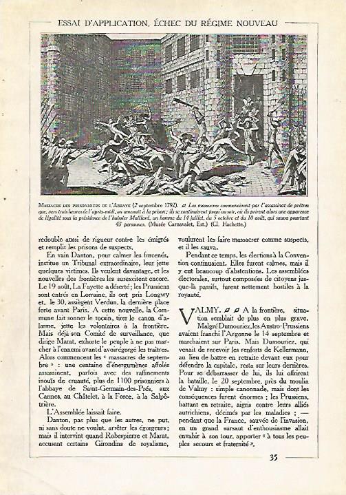LAMINA 3747: MASACRE DE PRISIONEROS DE LA ABADIA (2 SEPTIEMBRE 1792)