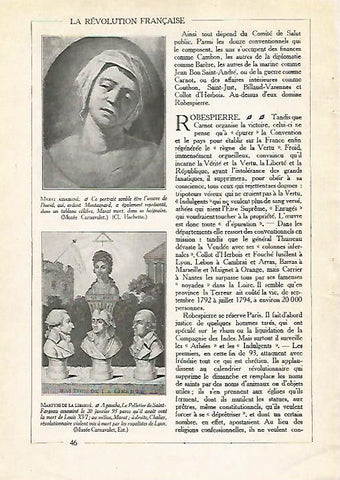 LAMINA 3752: MARAT ASESINADO