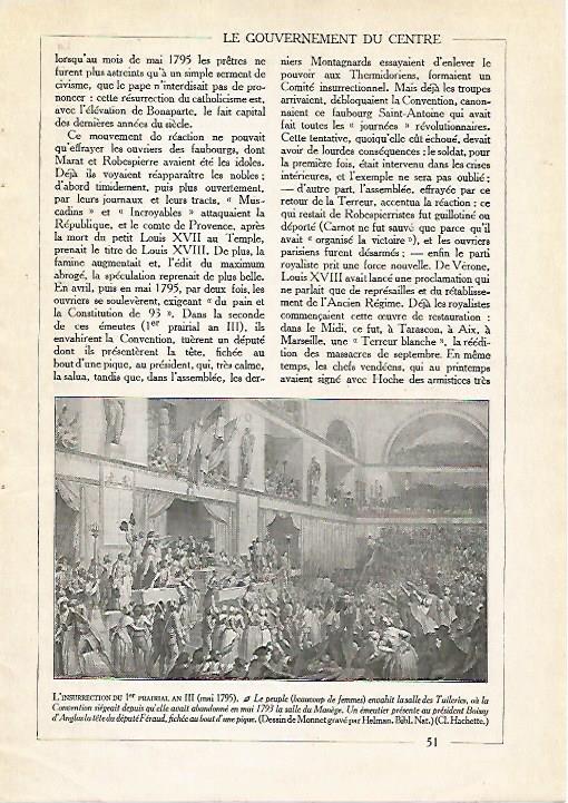 LAMINA 3755: LA INSURRECCION DEL PRIMER PRAIRIAL