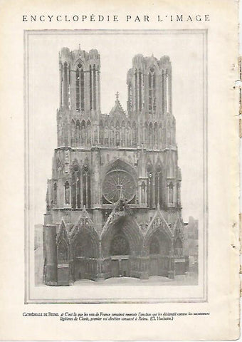 LAMINA 3762: CATEDRAL DE REIMS