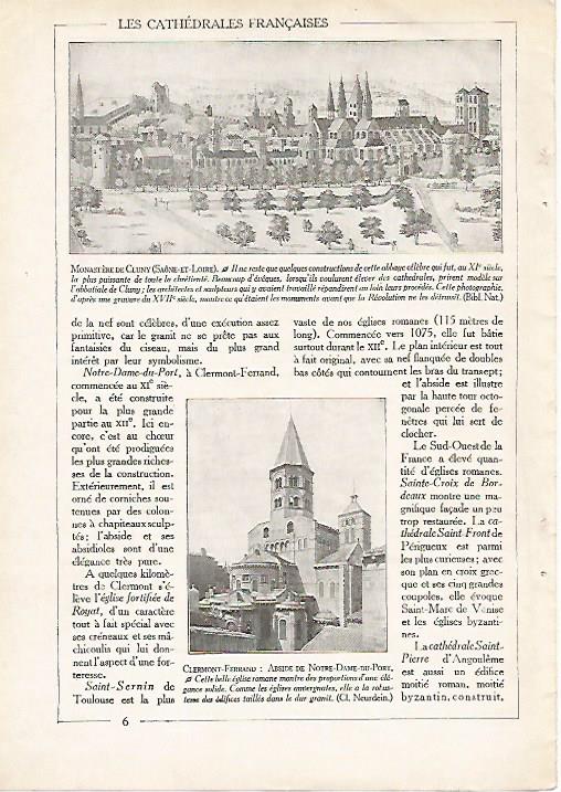LAMINA 3764: MONESTERIO DE CLUNY