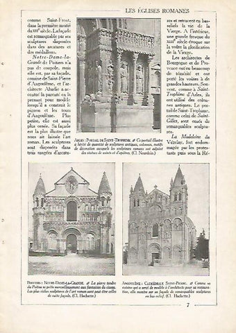 LAMINA 3765: PUERTA DE SAINT TROPHIME DE ARLES