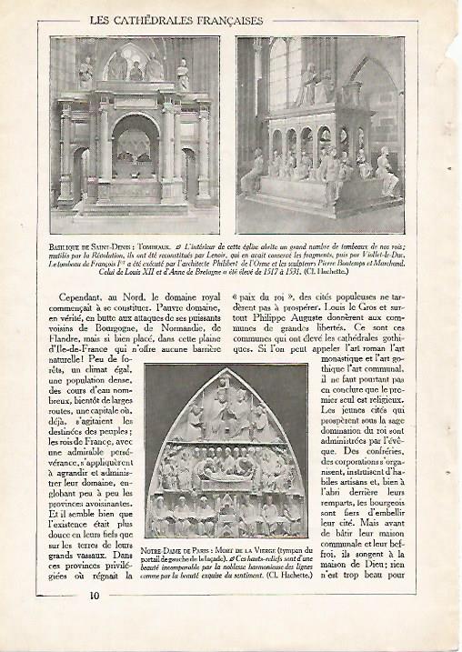 LAMINA 3766: BASILICA DE SAINT DENIS