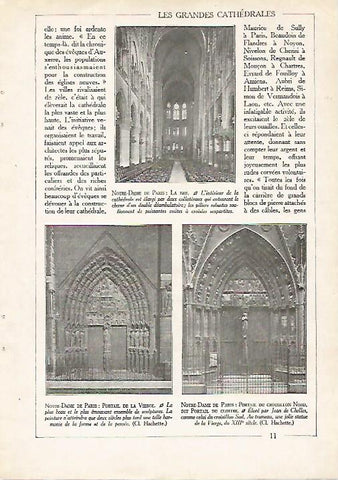 LAMINA 3767: VISTAS DE NOTRE DAME DE PARIS