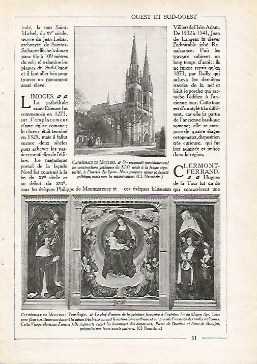LAMINA 3787: CATEDRAL DE MOULINS
