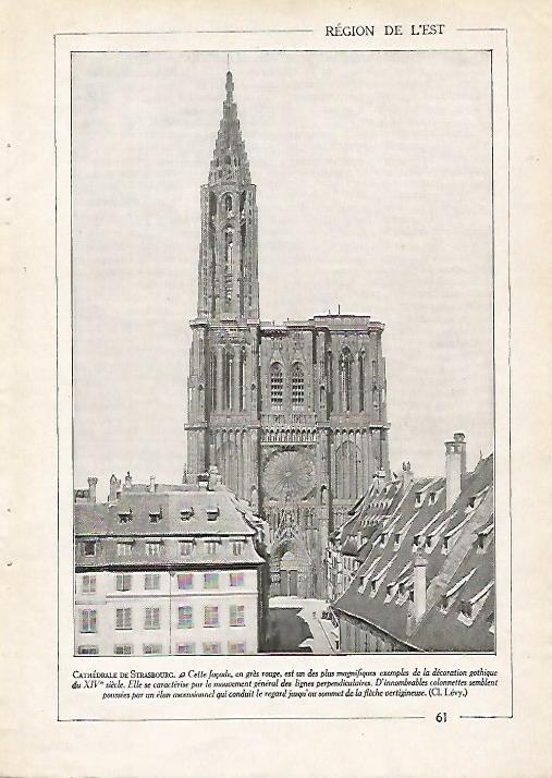 LAMINA 3792: CATEDRAL DE ESTRABURGO