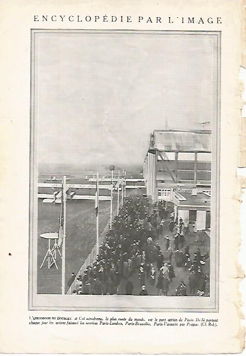 LAMINA 3794: AERODROMO DE BOURGET