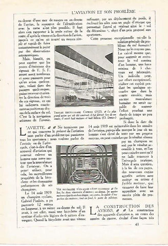 LAMINA 3815: TRICELULAR CAPRONI (1921)