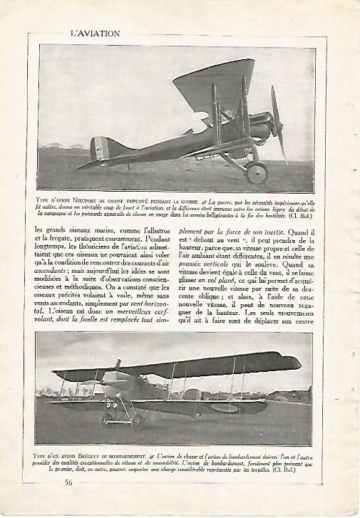 LAMINA 3821: AVION NEUPORT Y AVION BREGUET