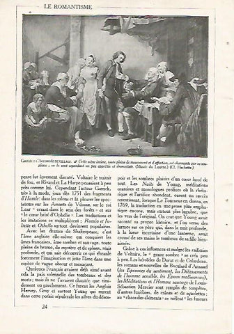 LAMINA 3869: GREUZE: EL ACUERDO DE LA VILLA