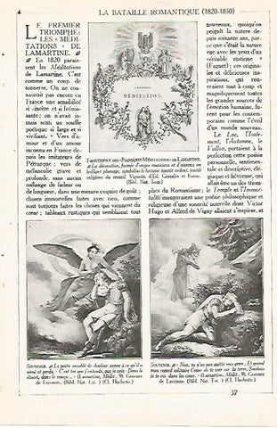 LAMINA 3876: PRIMERAS MEDITACIONES DE LAMARTINE