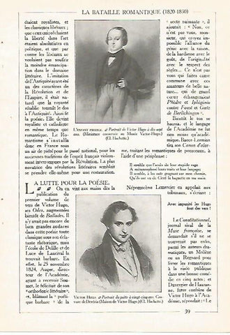 LAMINA 3877: VICTOR HUGO