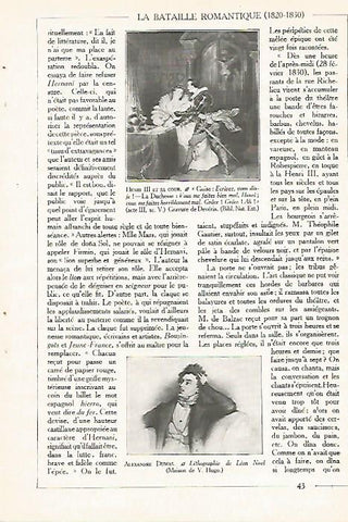 LAMINA 3879: ENRIQUE III Y SU CORTE. ALEJANDRO DUMAS