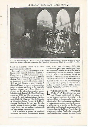 LAMINA 3887: GROS: LAS VICTIMAS DE JAFFA