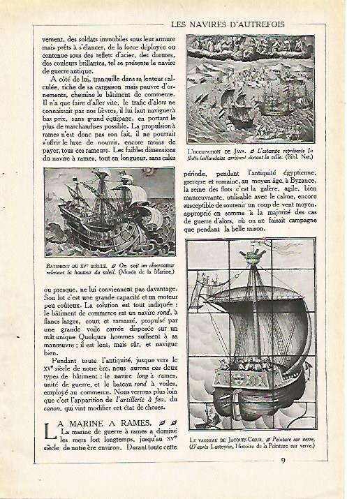 LAMINA 3894: EL BARCO DE JACQUES COEUR