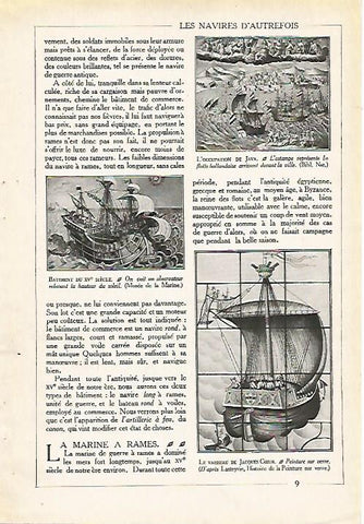 LAMINA 3894: EL BARCO DE JACQUES COEUR