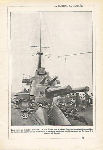 LAMINA 3903: ACORAZADO JEAN BART