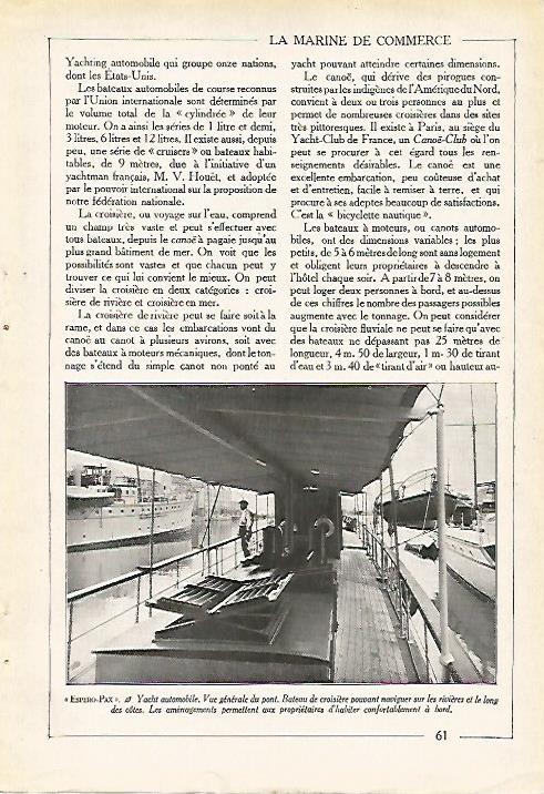LAMINA 3920: EL YATE ESPERO-PAX