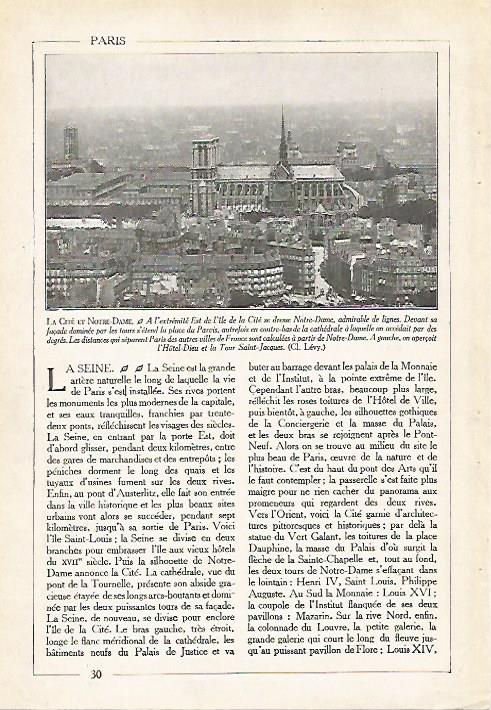 LAMINA 3935: PARIS. VISTA PANORAMICA