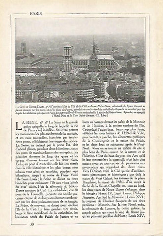 LAMINA 3935: PARIS. VISTA PANORAMICA