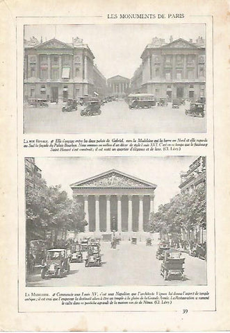 LAMINA 3940: PARIS. LA RUE ROYALE