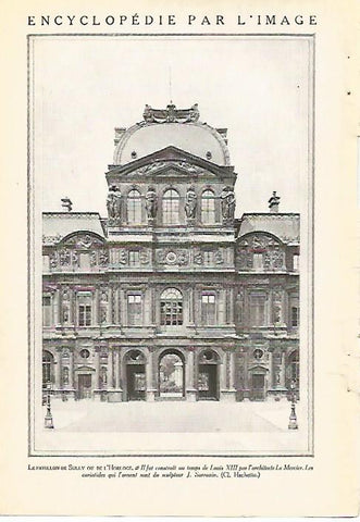 LAMINA 3953: LOUVRE. PABELLON DE SULLY