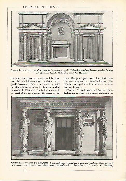 LAMINA 3961: LOUVRE. SALA DE LAS CARIATIDES