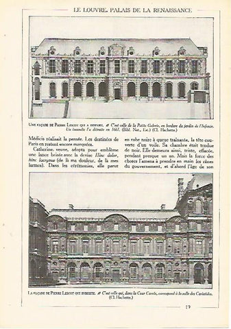LAMINA 3962: LOUVRE. FACHADA DE PIERRE LESCOT