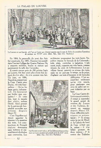 LAMINA 3978: EL LOUVRE Y LOS SALONES
