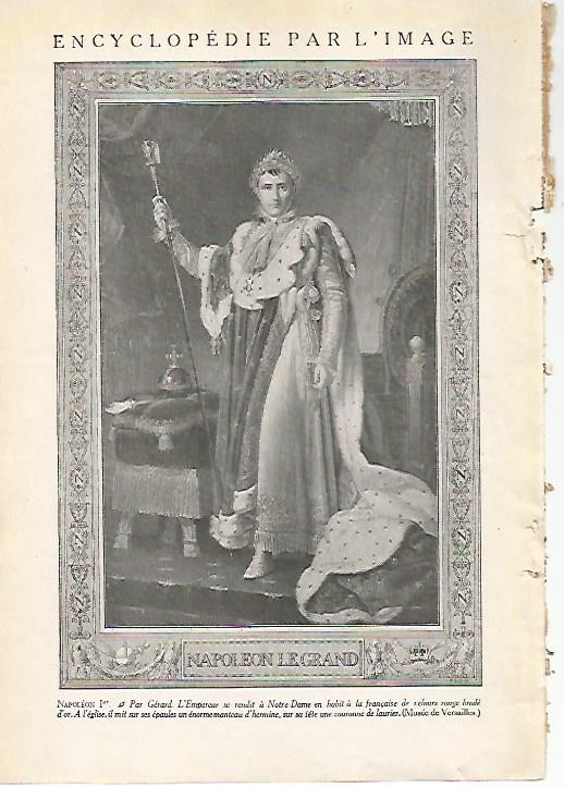 LAMINA 3985: NAPOLEON I POR GERARD